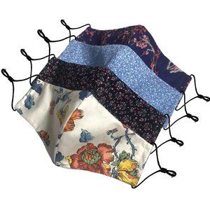 Handmade Face Masks W/ Nose Wire & Filter Pocket